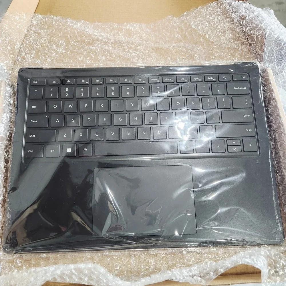 TALTAW Palmrest Keyboard Touchpad for Microsoft Surface Laptop 3 4 5 13.5 Black